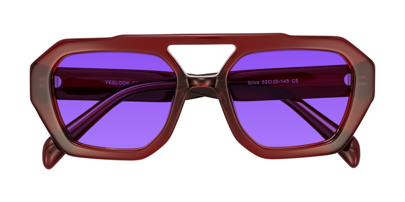Silva - Wine Tinted Sunglasses