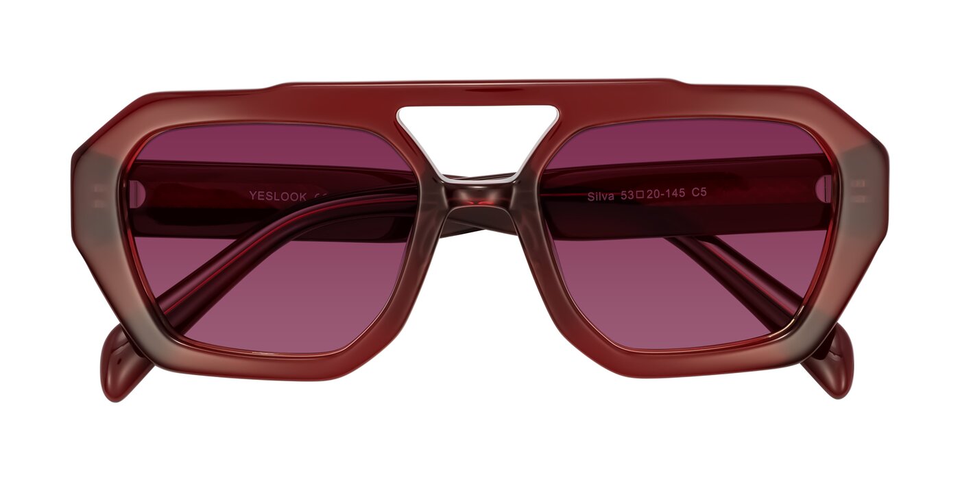 Silva - Wine Tinted Sunglasses