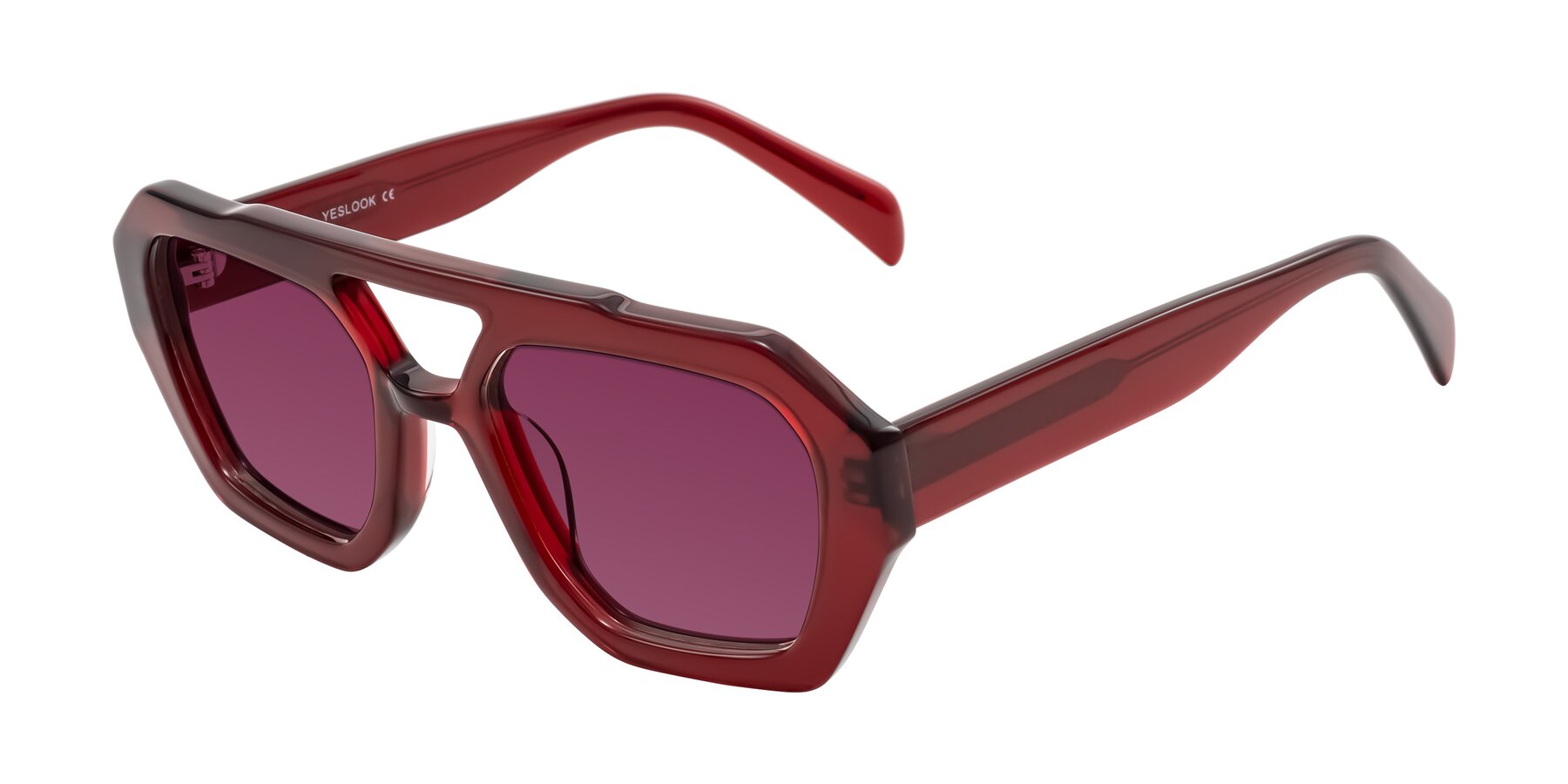 Angle of Silva in Wine with Wine Tinted Lenses