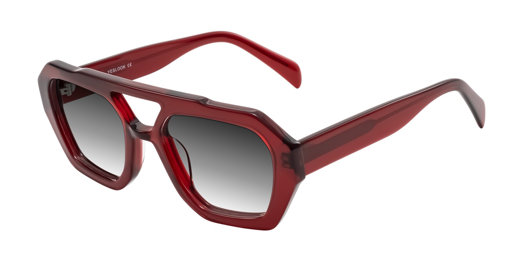 Angle of Silva in Wine with Gray Gradient Lenses
