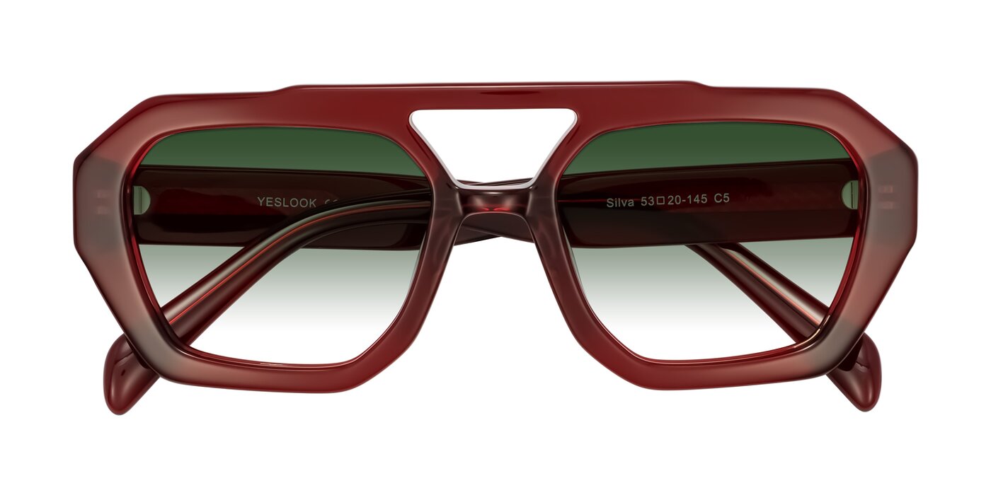 Silva - Wine Gradient Sunglasses