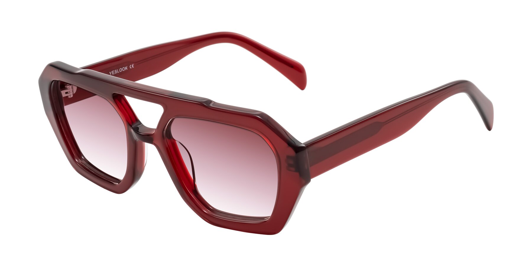 Angle of Silva in Wine with Garnet Gradient Lenses