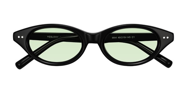 Front of Mitri in Black
