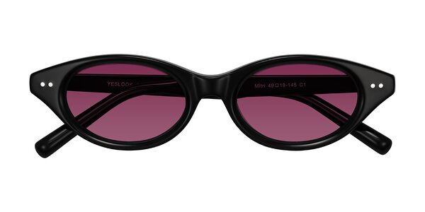 Front of Mitri in Black