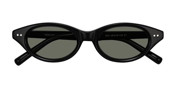 Front of Mitri in Black