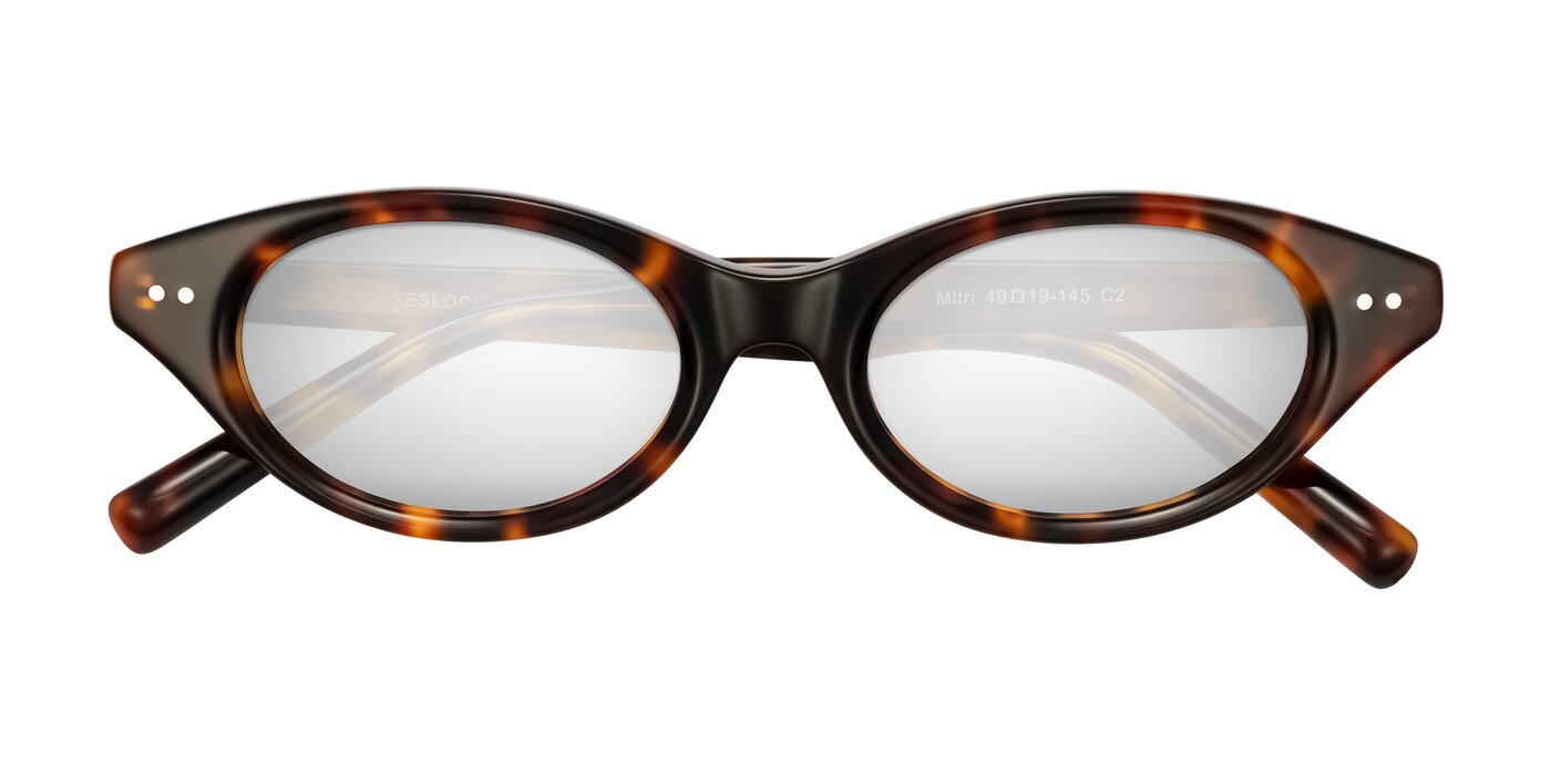 Mitri - Tortoise Flash Mirrored Sunglasses