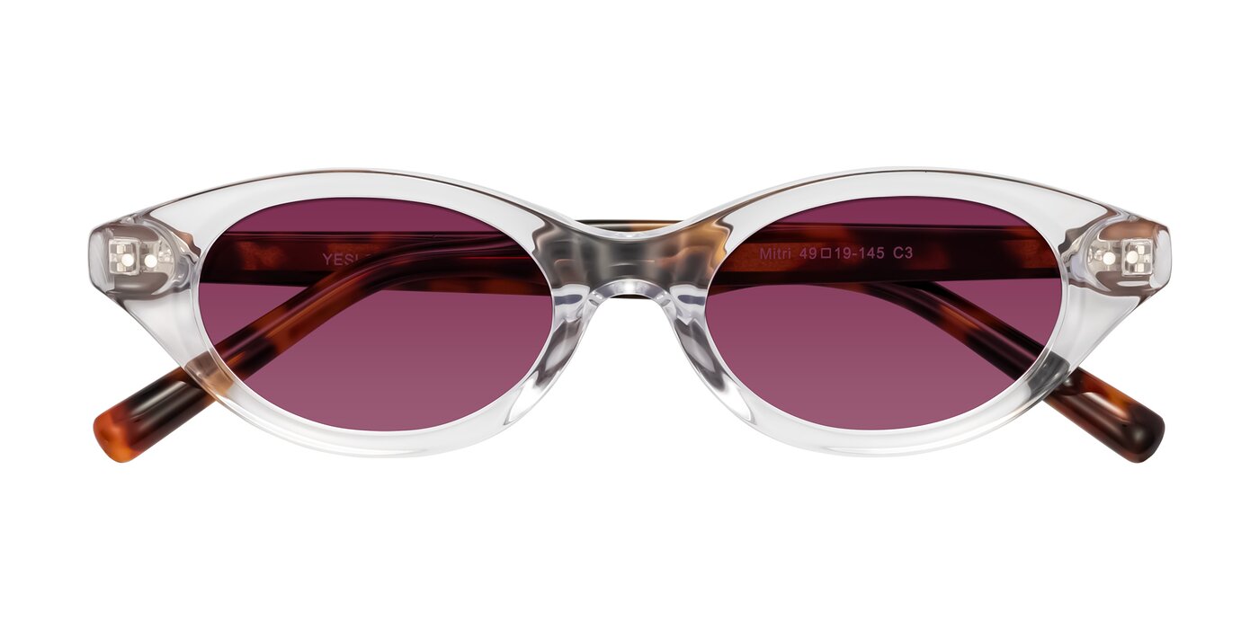 Mitri - Clear/Tortoise Tinted Sunglasses