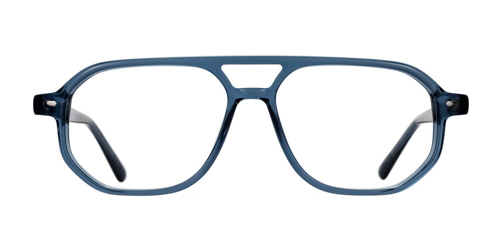 Aguilar - Transparent Blue Eyeglasses