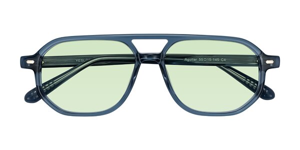 Front of Aguilar in Transparent Blue