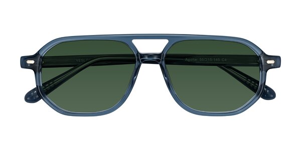 Front of Aguilar in Transparent Blue