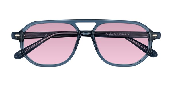 Front of Aguilar in Transparent Blue