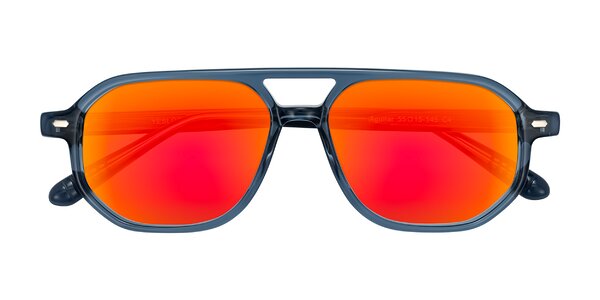 Front of Aguilar in Transparent Blue