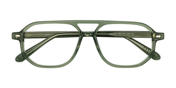 Front of Aguilar in Transparent Green