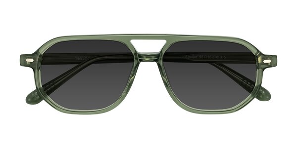 Front of Aguilar in Transparent Green