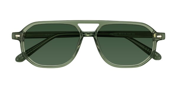 Front of Aguilar in Transparent Green