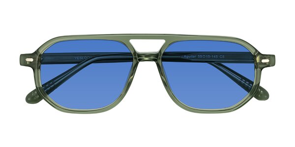 Front of Aguilar in Transparent Green