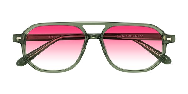 Front of Aguilar in Transparent Green