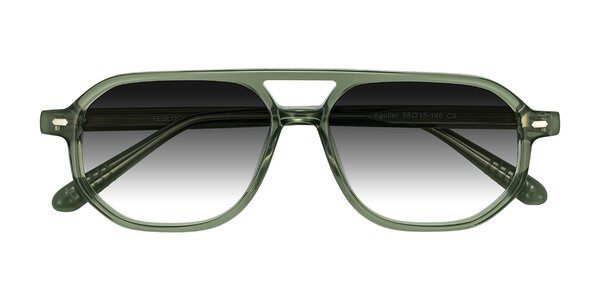 Front of Aguilar in Transparent Green