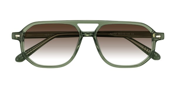 Front of Aguilar in Transparent Green