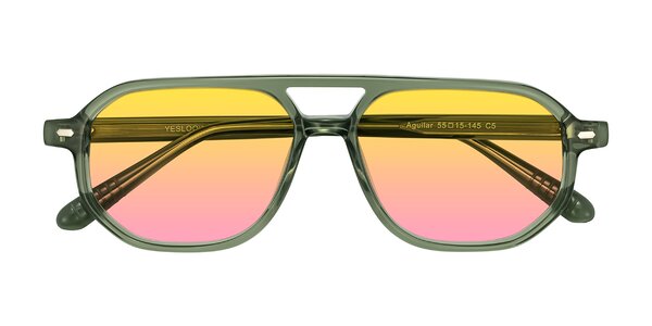 Front of Aguilar in Transparent Green