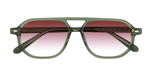 Front of Aguilar in Transparent Green