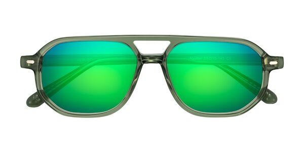 Front of Aguilar in Transparent Green