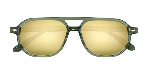 Front of Aguilar in Transparent Green