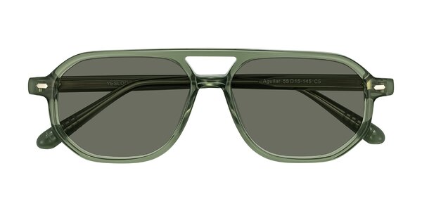 Front of Aguilar in Transparent Green