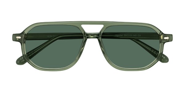 Front of Aguilar in Transparent Green