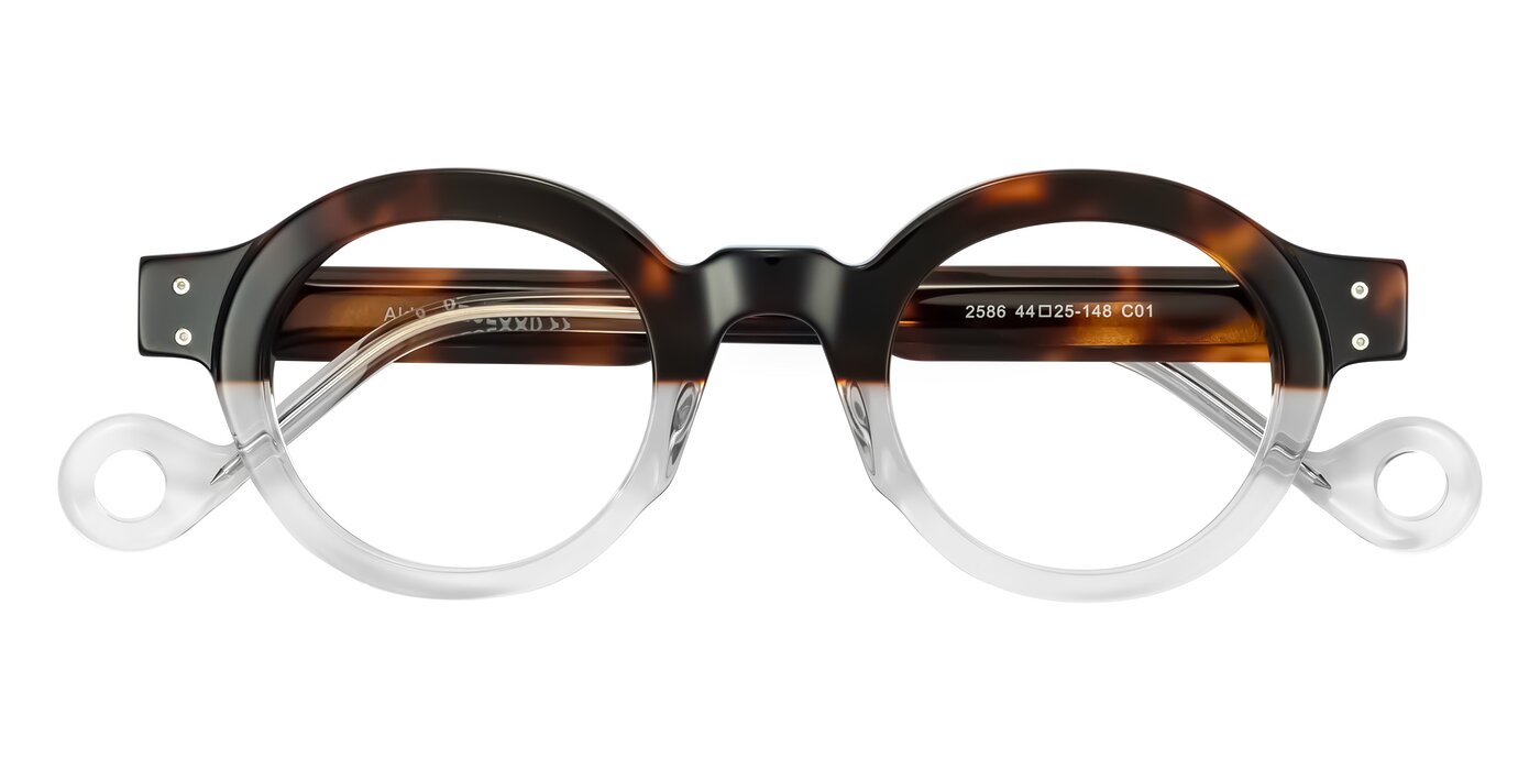 Aldo - Tortoise/Clear Eyeglasses