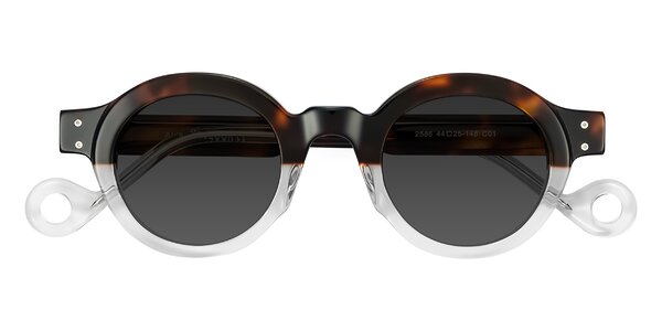 Front of Aldo in Tortoise/Clear