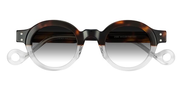 Front of Aldo in Tortoise/Clear