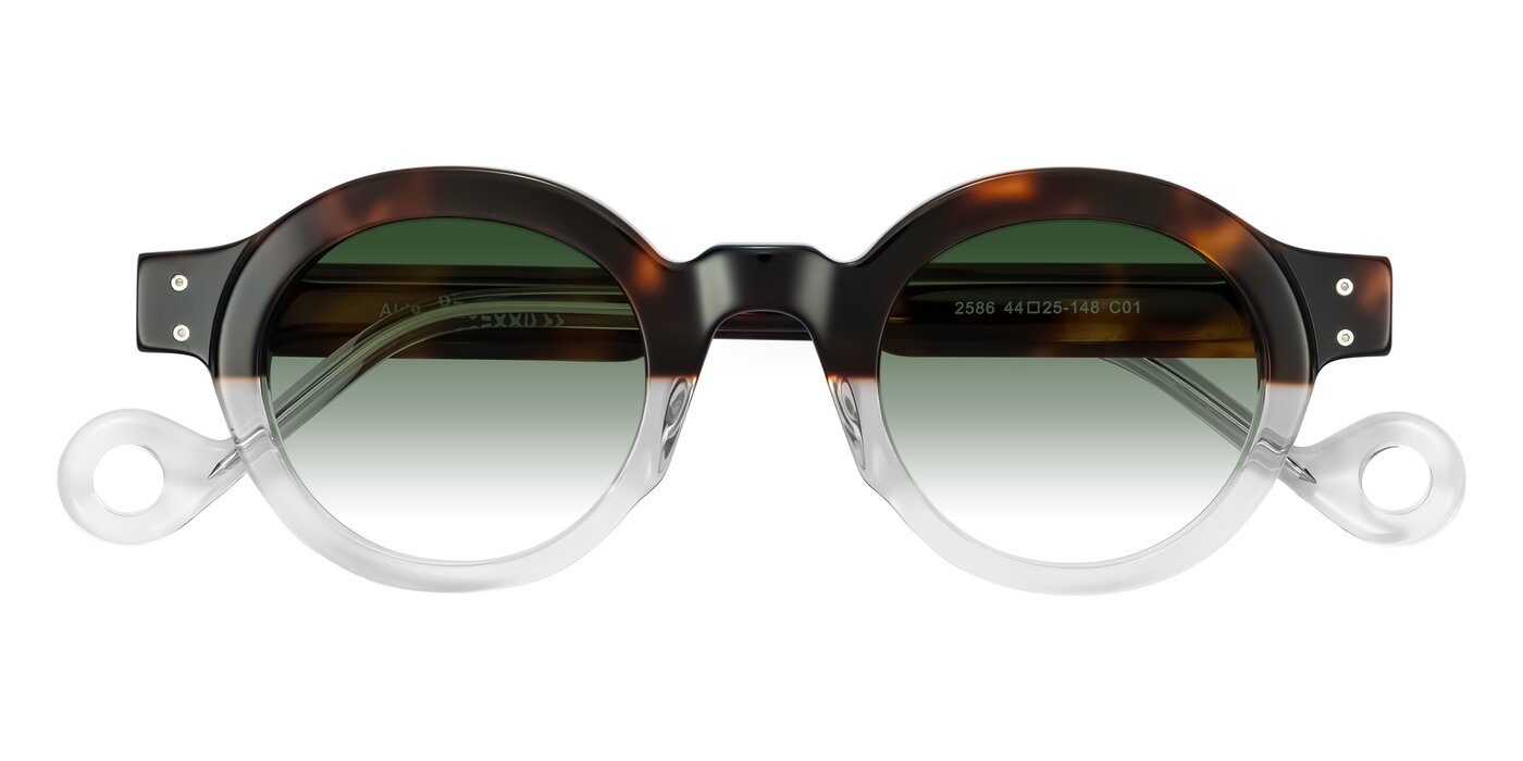 Aldo - Tortoise/Clear Gradient Sunglasses