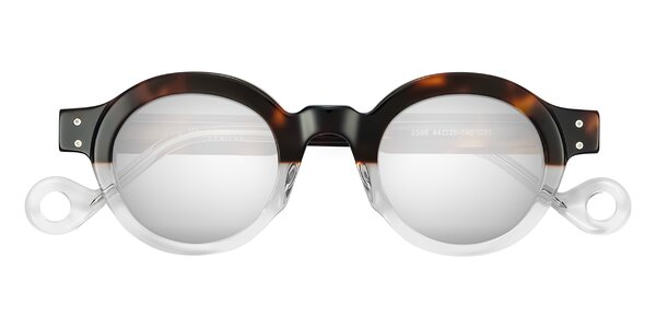 Front of Aldo in Tortoise/Clear