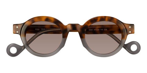Front of Aldo in Tortoise/Gray