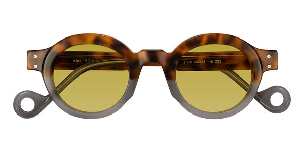 Front of Aldo in Tortoise/Gray