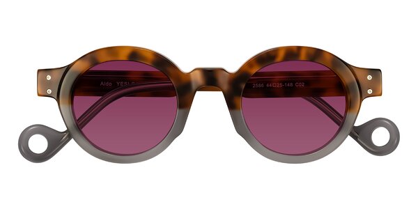 Front of Aldo in Tortoise/Gray