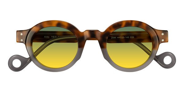 Front of Aldo in Tortoise/Gray