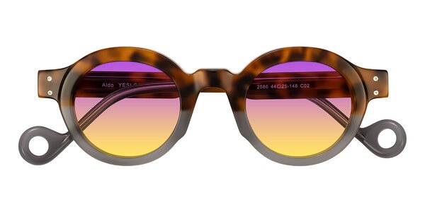 Front of Aldo in Tortoise/Gray