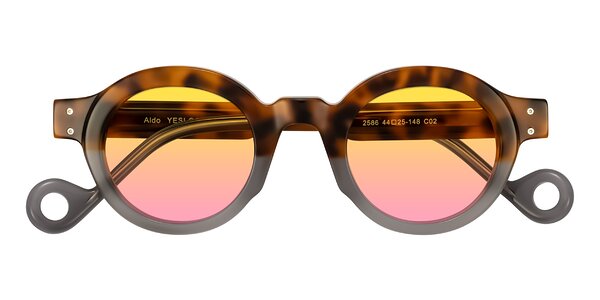 Front of Aldo in Tortoise/Gray