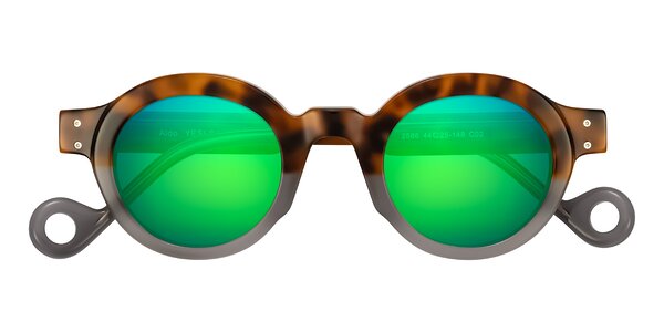 Front of Aldo in Tortoise/Gray