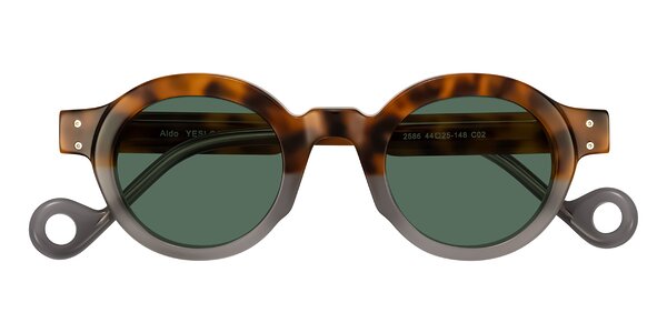 Front of Aldo in Tortoise/Gray