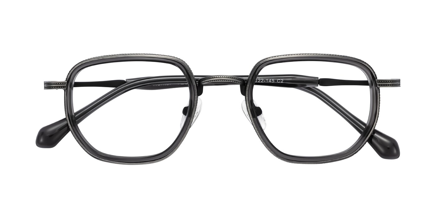 Hunter - Gunmetal/Gray Eyeglasses