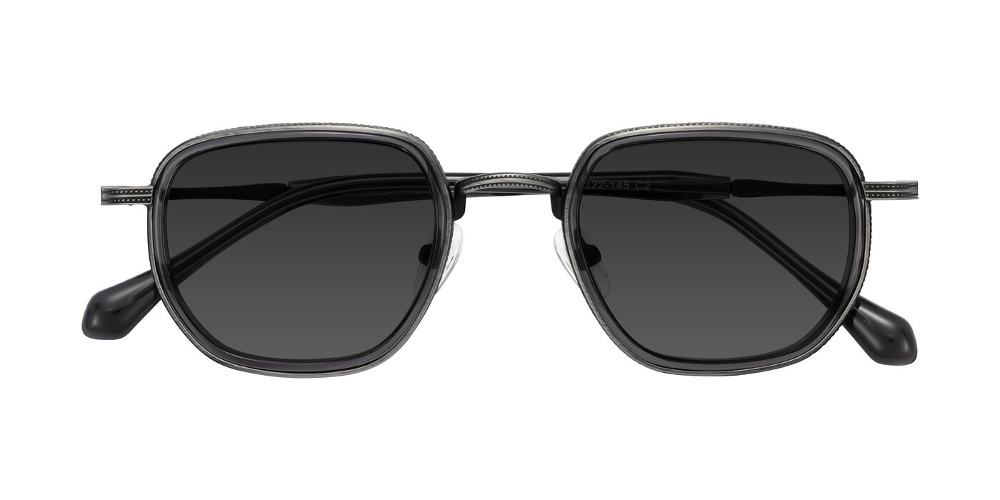 Hunter - Gunmetal/Gray Tinted Sunglasses