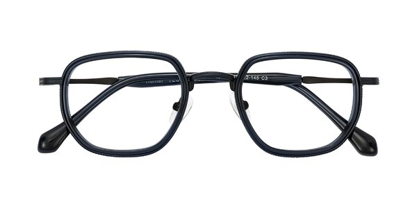 Front of Hunter in Midnight Blue