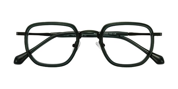 Front of Hunter in Deep Forest Green