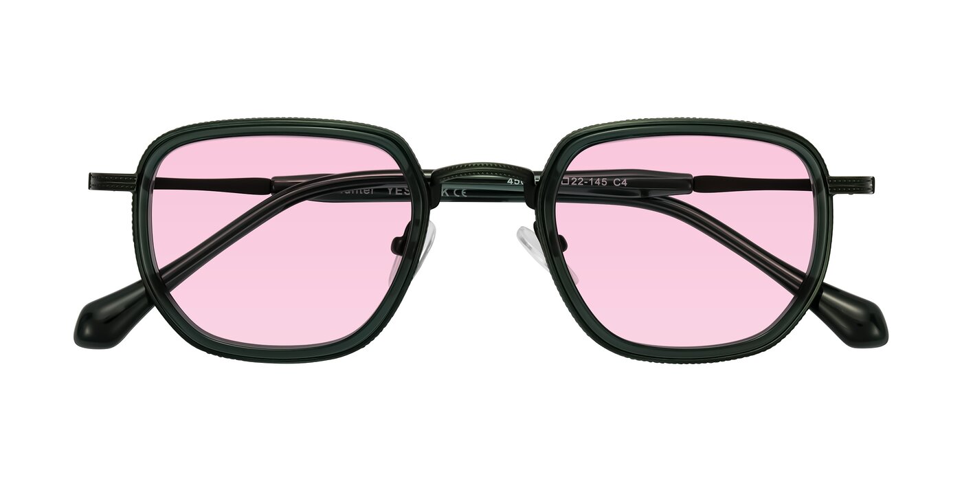 Hunter - Deep Forest Green Tinted Sunglasses