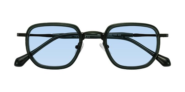Front of Hunter in Deep Forest Green