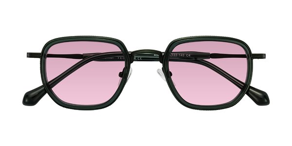 Front of Hunter in Deep Forest Green