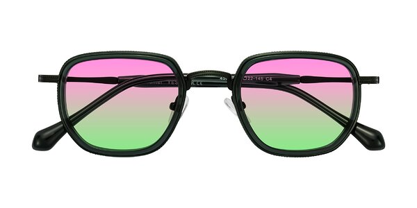 Front of Hunter in Deep Forest Green